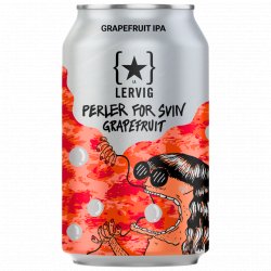 LERVIG Perler For Svin Grapefruit