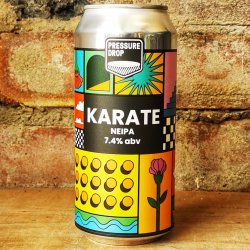 Pressure Drop Karate NEIPA 7.4% (440ml) - Caps and Taps