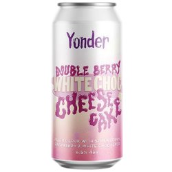 Yonder Double Berry White Choc Cheesecake Pastry Sour 440ml (6.5%) - Indiebeer