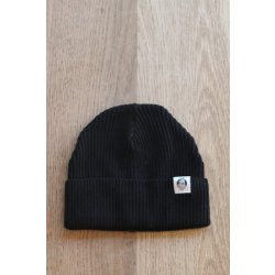 Clapton Craft Fisherman Beanie (Black & Heather Grey) - Clapton Craft