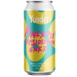Yonder Pineapple Upside Down Cake Pastry Sour 440ml (6%) - Indiebeer