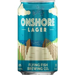 Flying Fish Brewing Co. Onshore Lager 6 pack 12 oz. Can - Kelly’s Liquor