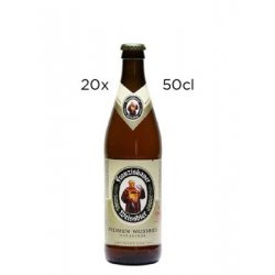 Cerveza de Trigo Franziskaner Weissbier Naturtrub Caja de 20 botellas de 50cl. - Vinopremier
