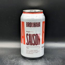 Brouhaha Raspberry Saison Can Sgl - Saccharomyces Beer Cafe