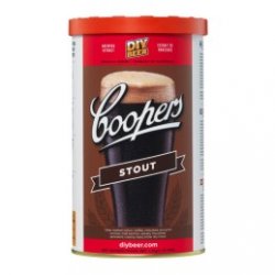 Cerveza Stout  - Coopers 1,7 kg - 23L - El Secreto de la Cerveza