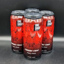 One Drop Cherry Choc Pastry Stout Can 4pk - Saccharomyces Beer Cafe