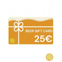 Beer gift card 25 € - Birra e Birre
