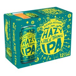 Sierra Nevada Hazy Little Thing 12 pack 12 oz. Can - Petite Cellars