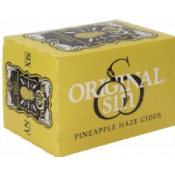 Original Sin Pineapple Haze Cider 12oz 6pk Cn - Luekens Wine & Spirits