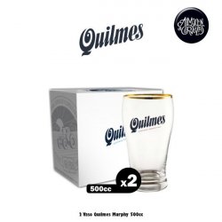 2 Vasos Quilmes Murphy 500cc - Almacén de Cervezas