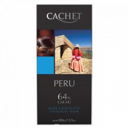 Cachet Puur 64%  Peru 100Gr - Belgian Beer Heaven