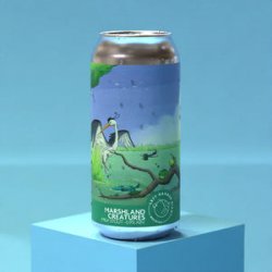 Left Handed Giant - Marshland Creatures - Hazelnut, Honeycomb & Chocolate Milk Stout - 6.9% - 440ml Can - MK Biergarten