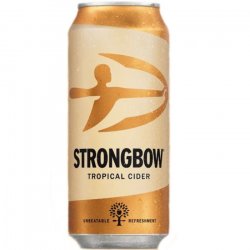 Strongbow Tropical Cider Cans 24 x 440ml PM Case - Liquor Library