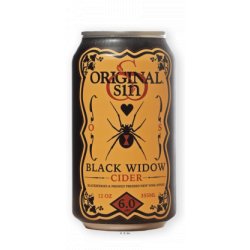 Original Sin Black Widow Cider 12oz 6pk Cn - Luekens Wine & Spirits