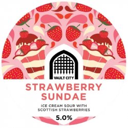 Vault City Brewing Strawberry Sundae