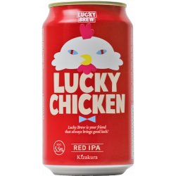 LUCKY CHICKEN RED IPA CAN - Co-Ho Imports