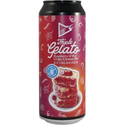 Funky Fluid Triple Gelato: Raspberry & Red Grape Coconut Bar