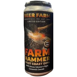 The Brookeville Beer Farm Farm Hammer 4 pack 16 oz. Can - Petite Cellars