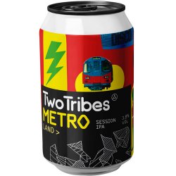 Two Tribes Metroland Session IPA 330ml (3.8%) - Indiebeer