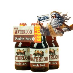 Waterloo Double Dark 33Cl 3+1 - Belgian Beer Heaven