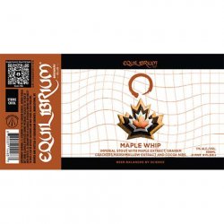 Equilibrium Brewery Maple Whip