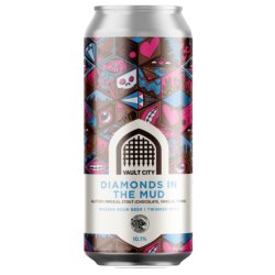 Vault City x Amundsen Collab - Diamonds In The Mud Imperial Stout 440ml (10.1%) - Indiebeer