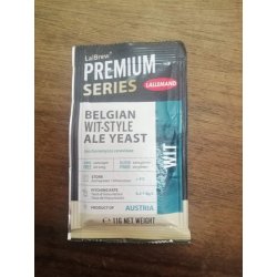 Lallemand Wit Belgian Wit-Style Yeast (11g) - waterintobeer