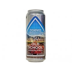 Zichovec -  14°Old School American Porter 0,5l plech 6% alc. - Beer Butik