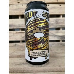 Donut Series 2.0 Chocolate Peanut Butter Donut  with caramel popcorn Pastry. stout 7% - Zombier