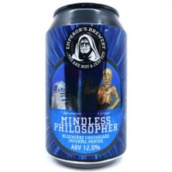 Emperor’s Brewery  Mindless Philosopher [12% Blueberry Cheesecake Imperial Porter] - Red Elephant