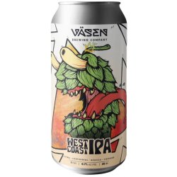 Väsen Brewing West Coast IPA 4 pack 16 oz. Can - Petite Cellars