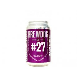 BrewDog - Pilot #27 Dry hopped hazy Pils 330ml plech 5% alc. - Beer Butik