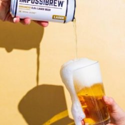 Impossibrew  Enhanced Lager (GF) [0.5% Lager Beer] - Red Elephant