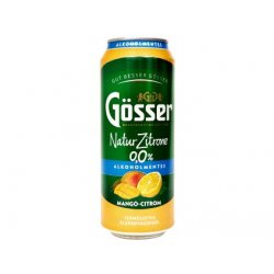 Gosser - MangoCitron NEALKO  500ml plech 0,0% alk. - Beer Butik