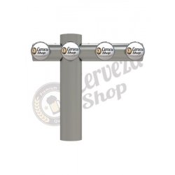 Columna T 4 servicios asimetrica 84-104 - Cervezashop