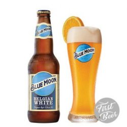 Bia Blue Moon Belgian White 5.4% – Chai 330ml – Thùng 24 Chai - First Beer – Bia Nhập Khẩu Giá Sỉ