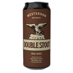 Westerham Double Stout Gluten Free 440ml (5.1%) - Indiebeer