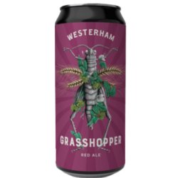 Westerham Grasshopper Gluten Free Red Ale 440ml (3.8%) - Indiebeer