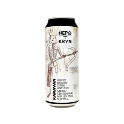 NEPOMUCENKRVN - 12,4°Karavan  0,5l plech 5% alk. - Beer Butik