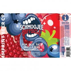 Imprint Schmoojee Puffsicle Pom, Blue Raz, Vanilla Bean & Marshmallow Sour - CraftShack