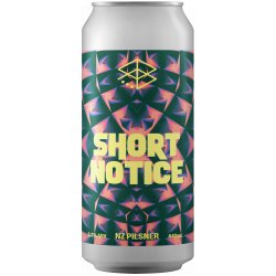 Short Notice - NZ Pilsner - Range Brewing