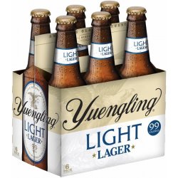 Yuengling Light Lager 6 pack 12 oz. Bottle - Petite Cellars