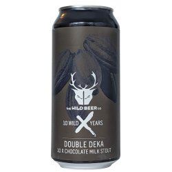 Wild Beer Co Double Deka 10X Chocolate Milk Stout 440ml (5%) - Indiebeer