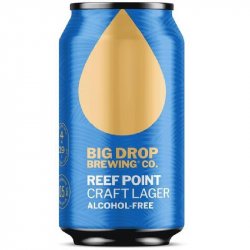 BIG DROP BREWING CO Reef Point Lager 0.5% - Beer Paradise