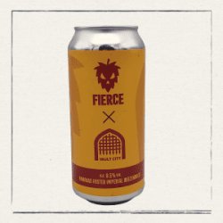 Fierce Beer  Bananas Foster Imperial Weizenbock - The Head of Steam