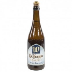 La Trappe trappist  Wit  75 cl   Fles - Thysshop