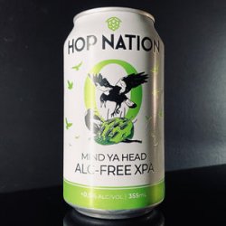 Hop Nation Brewing Co., Mind Your Head - Non-Alcoholic XPA, 375ml - My Beer Dealer