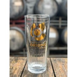 Origins Gold Logo Glass - Fyne Ales