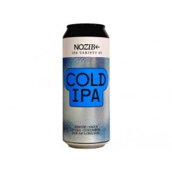 NOZIB - 14°IPA VARIETY #5 Cold IPA 0,5l can 6,6% alc. - Beer Butik