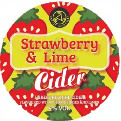 CELTIC MARCHES CIDER Strawberry and Lime 4.0% - Beer Paradise